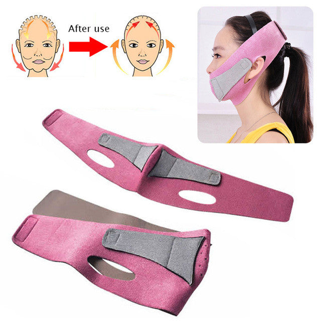 2017 Thin Face Mask Silmming Facial Thin Masseter Double Chin Skin Care Thin Face Bandage Belt Anti-Sag Beauty Facemask