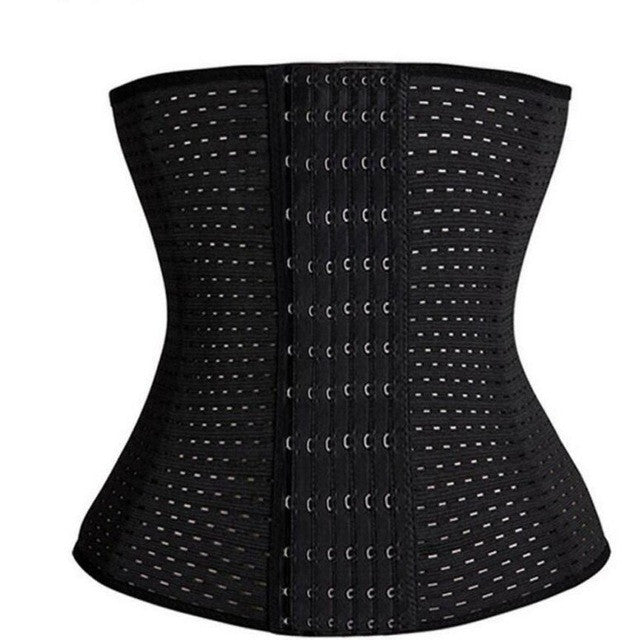 2017 Waist trainer shapers Breathable Hollow women slim sheath body shaper Abdominal belt Latex Rubber shapewear #1130