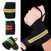 2017 Weight Lifting Sports Wristband Gym Wrist Thumb Support Straps Wraps Bandage Fitness Training Safety Hand Bands