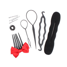 2017 Women Girls' DIY Hair Twist Styling Tool Care Clip Maker Costume 88
