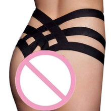 2017 Women Underwear Bandage Open Crotch Crotchless Panties Thong V-string Lingerie Underwear Women briefs Knickers Underpants