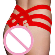 2017 Women Underwear Bandage Open Crotch Crotchless Panties Thong V-string Lingerie Underwear Women briefs Knickers Underpants