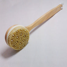 2017 Wooden Handled Boar-Bristle Brush Back Scrubber Brush Bath Brush Shower Brush Sale
