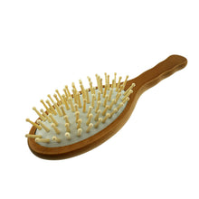 2017 Wooden Paddle Brush Wooden Hair Care Spa Massage Comb Antistatic Comb Drop Wavy Handle 88 88