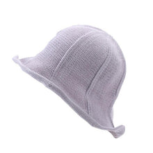 2017 fashion sun hat female summer sun hats for women large brimmed Knit sun hat folding beach Caps sombreros mujer verano #63
