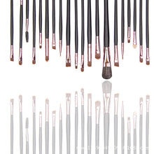 20Pcs Eyeshadow Eyeliner Lip Brushes Professional Make-up Cosmetic Tools Set