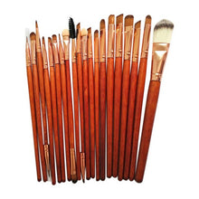 20pcs Make Up Brushes Set Multi Function Foundation Eye Lip Cosmetic Tool 3 Colors