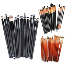 20pcs Make Up Brushes Set Multi Function Foundation Eye Lip Cosmetic Tool 3 Colors