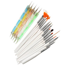 20pcs Nail Art Design Set Dotting Painting Drawing Polish Brush Pen Tools