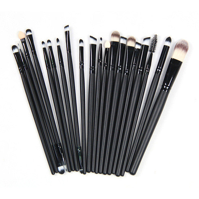 20pcs Professional Makeup Cosmetic Brushes Set For Women Soft Foundation Eyeshadow Eyeliner Lip Brush Tool Accessories