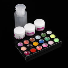 21Acrylic Nail Art Tips Powder Liquid Brush Glitter Clipper Primer File Set Kit Great for strengthen your nails Anne