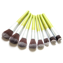 23 PCS Bamboo Brush Makeup Brushes Set Powder Blusher Foundation Eyeshadow Cosmetic Brush Artifical Hair Brush Tools