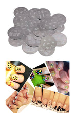 25PCS Nail Art Image Stamp Plates Polish Stamping Mixed Designs Set Kit DIY