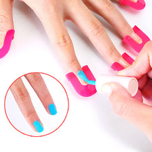 26 Pcs/ Pack 10 Size Nail Gel Model Clip Overflow Prevention Tool + 5PCS 10g Nail Fast Drying False Glue