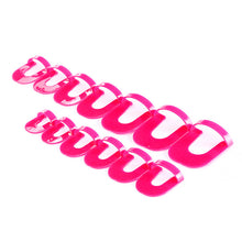 26 Pcs/ Pack 10 Size Women Manicure Tool Nail Gel Model Clip Gamiss Nail Polish Glue Overflow Prevention Tool