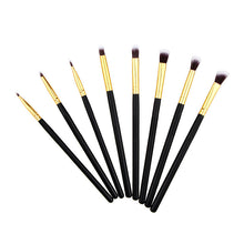 28 Color Neutral Warm Eyeshadow Palette Shadow Make Up Kit + 8pcs Eye Foundation Blending Brush