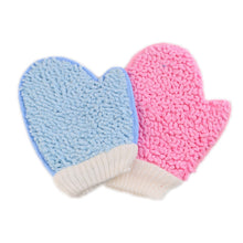 2pcs New Shower Scrubber Back Scrub Exfoliating Body Massage Sponge Bath Gloves