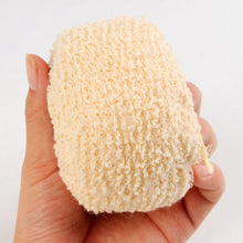 2pcs Scrubbers Flax Fibre Bath Sponge Bath Shower Spa Body Scrubber Horniness Remover Bathing Massage Sponge