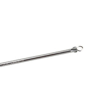 2pcs Silver Blackhead Comedone Remover Acne Blemish Pimple Extractor Tool