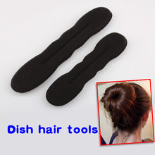 2x Sponge Hair Styling Bun Maker Twist Curler Tool Easytouse Magic Set