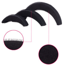 3 Pcs Different Sizes Fluffy Crescent Clip Bangs Paste Root Hair Increased Device Good Hair Heighten Tools for Girl