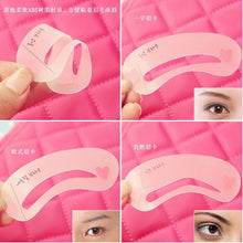 3 Pcs New Eyebrow Stencil Tool Makeup Eye Brow Template Shaper Make Up Tool