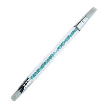 3 Pcs Pencil Strass Head Nail Art Brush Nail Silicone Brushes With Acrylic Strap Making Flower & Carve Patterns Anne