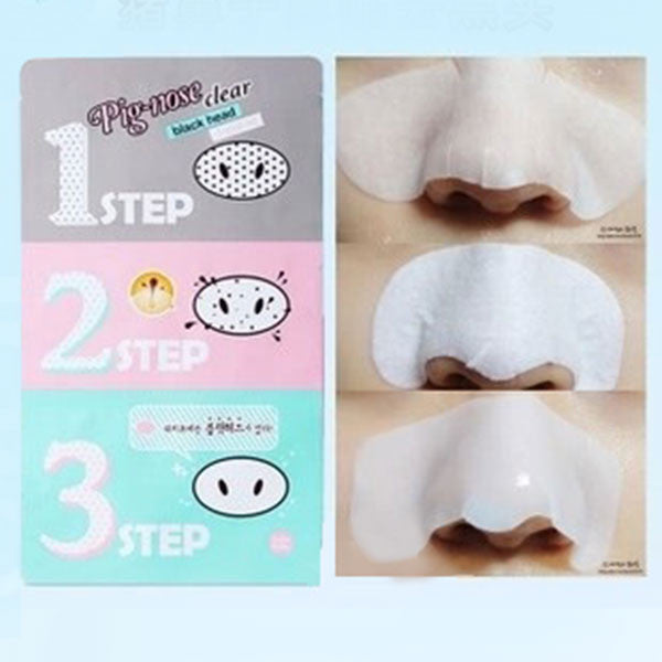 3 Steps Nose Mask Remove Blackhead Kits To Shrink Clean Pores T Zone Care Set for Women Men