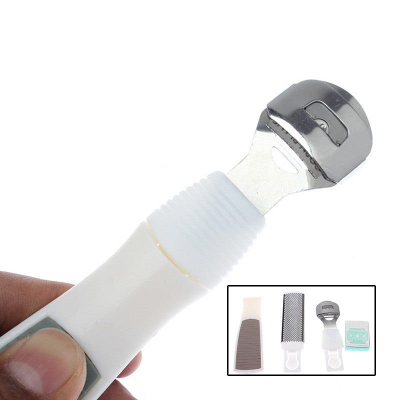 3 in 1 Callous Corn Cutter Remover 10 Blades Pedicure Foot File Rasp Tool Set
