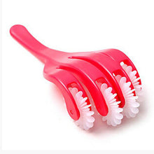 32 Wheel Sexy Hip Lift Mini Massage Device Rolling Wheel 4 Finger Hip Roller Body Massager Cellulite Health Care