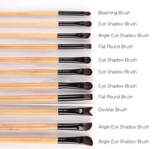 32Pcs Raw Wood Makeup Brushes Professional Cosmetic Tools Set