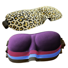 3D Eye Mask Shade Cover Rest Sleep Eyepatch Blindfold Shield Travel Sleeping Aid 5 Colors