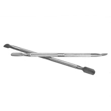 3PCS Nail File Cuticle Spoon Remover Stainless Steel Manicure Trimmer