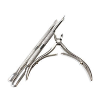 3Pcs Stainless Steel Cuticle Care Nippers Clipper Scoop Pusher Tool