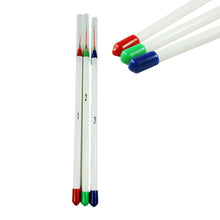 3X Nail Art Acrylic Tips Liner Drawing Brush Pen Paint