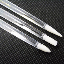 3pcs Nail Art Pen Silicone UV Gel Brushes Acrylic Handle Carving Sculpture Painting Tools Kit Set Hot