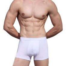4 Colors 2016 New Hot Men Underwear High Quality Bamboo Fiber Solid Men's Boxers Soft Underpaties Men Male Shorts Panties
