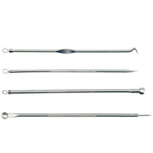 4 Pcs Blackhead Comedone Acne Blemish Extractor Remover Cosmetic Stainless Needles Remove Tool