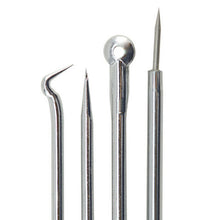 4 Pcs Blackhead Comedone Acne Blemish Extractor Remover Cosmetic Stainless Needles Remove Tool