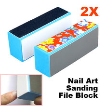 4 Way Nail Art Shiner Buffing Block File Buffer 2 in 1 set