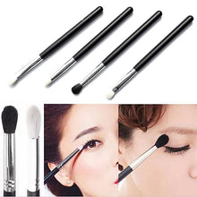 4 pcs Powder Foundation Eyeshadow Eye Professional Brush Cosmetic Makeup Brushes