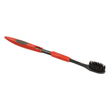 4PCS Double Ultra Soft Toothbrush Bamboo Charcoal Nano Brush Oral Care Color Send at Random