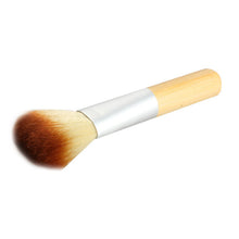 4pcs Earth-Friendly Bamboo Makeup Brush Set Cosmetic Kit Powder Eyebrow Brush
