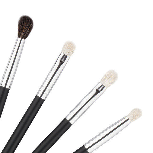 4pcs Eye Brushes Set Eyeshadow Foundation Blending Brush Makeup Brushes Cosmetic Tool Multifunction
