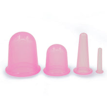 4pcs Family Body Massage Helper Anti Cellulite Vacuum Silicone Cupping Cups Health Care 5 Colors