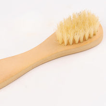 4pcs Soft Exfoliating Back Spa Scrubber Massage Comb + Shower Sponge + Box + Wooden Massager Set