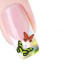 5.2CMX6.3CM Nail Tip Art Transfers Decal Sticker No glue required and just peel off to remove 2017 Anne