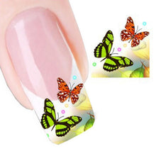5.2CMX6.3CM Nail Tip Art Transfers Decal Sticker No glue required and just peel off to remove 2017 Anne