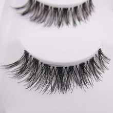 5 Pairs New Fashion Black Cross False Eyelash Soft Long Makeup Eye Lash Extension