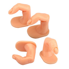 5 Pcs Fake Fingers Model Practice Training Nail Art False Tips Display Tool